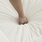 4-Piece Modular Chenille Upholstered L-Shaped Sectional Sofa with Ottoman