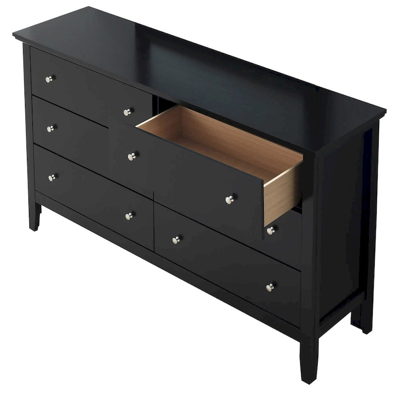 Primo 6-Drawer Espresso Dresser
