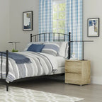 2-Drawer Nightstand End Table Console Table