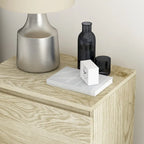 2-Drawer Nightstand End Table Console Table