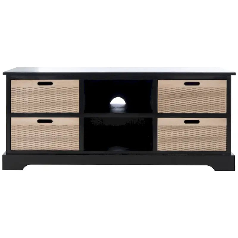 SAFAVIEH Britni 47-inch Storage Media TV Stand - 47.3 W x 15.8 L x 20 H - 47Wx16Dx20H
