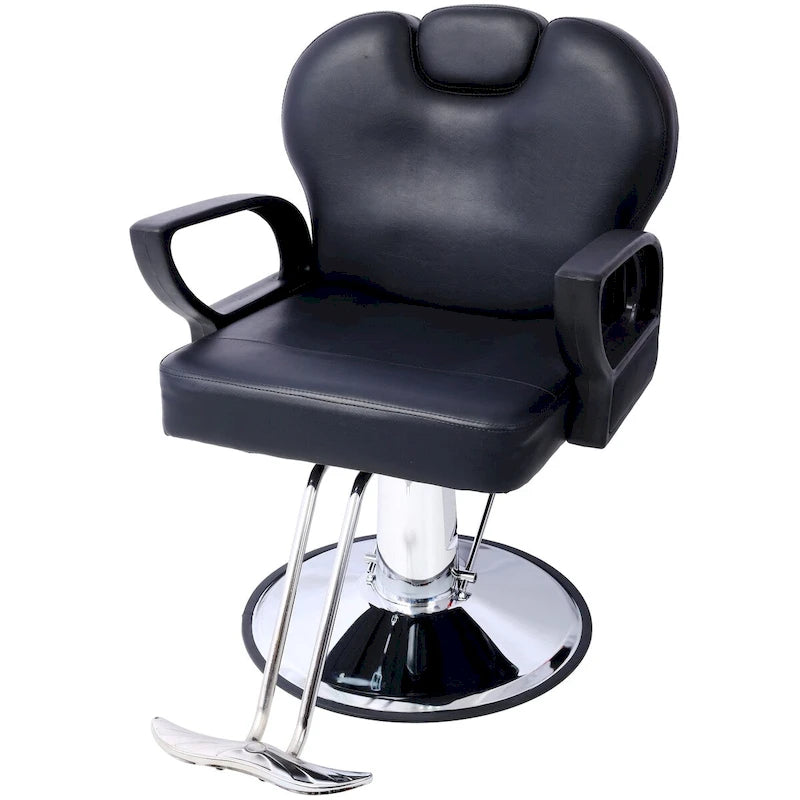 Artist hand Hair Barber Chair,Heavy Duty Hydraulic Spa Furniture Shampoo Reclining Extra Wider Seat Beauty Hair Salon Equipment
