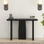 Console Table with Triple Pedestal Entryway Table