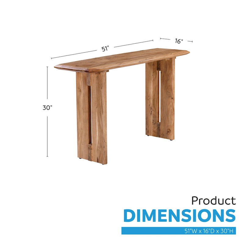 Marisol 51 in. Wood Console Table